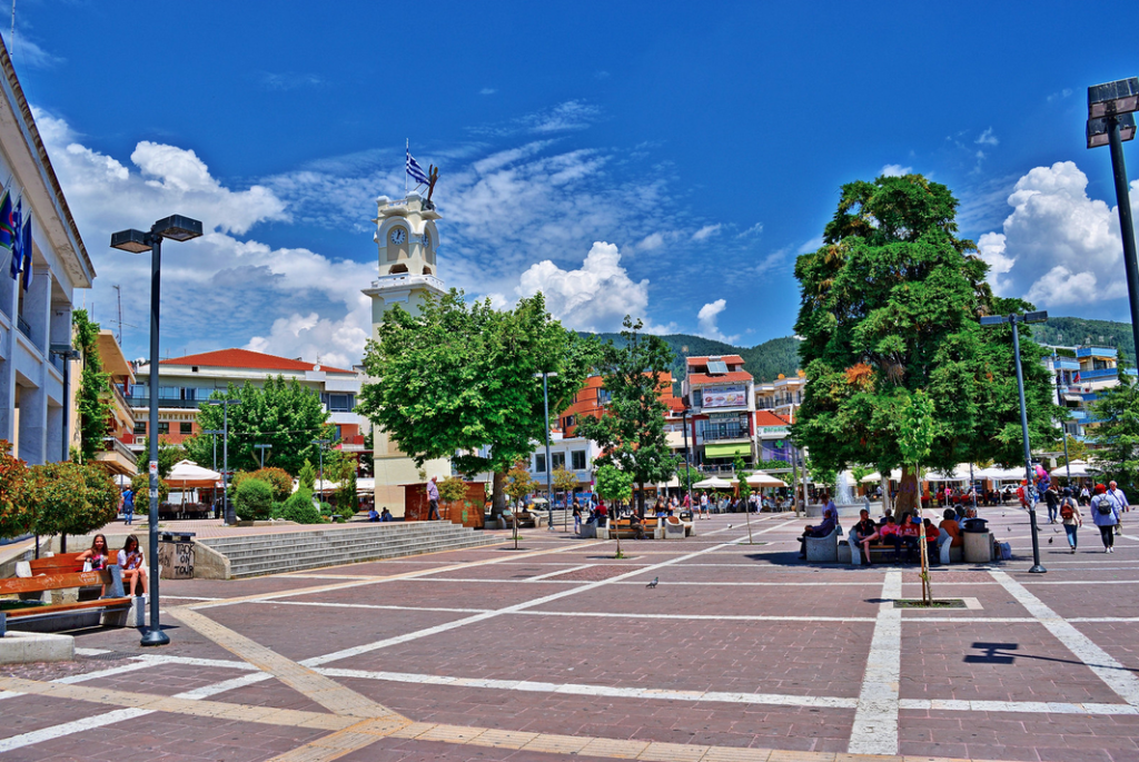 Xanthi city overview