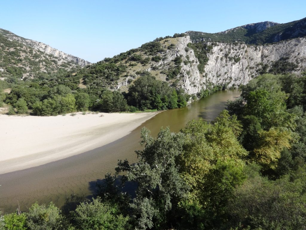 Nestos River delta